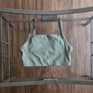 Aerie Sage Green Sports Bra